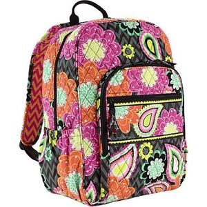 Vera Bradly campus backpack ziggy zinnia